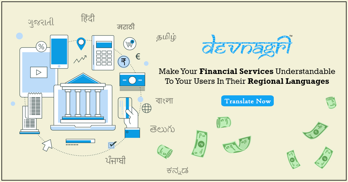 bank localization, regional language banks