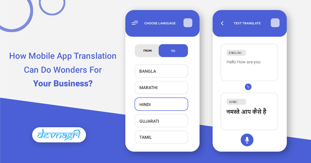 How Mobile App Translation Can Do Wonders For Your Business? Devnagri